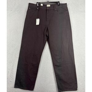 Todd Snyder Bedford Corduroy Pants Mens 38X32 Faded Black Relaxed 5 Pocket NEW